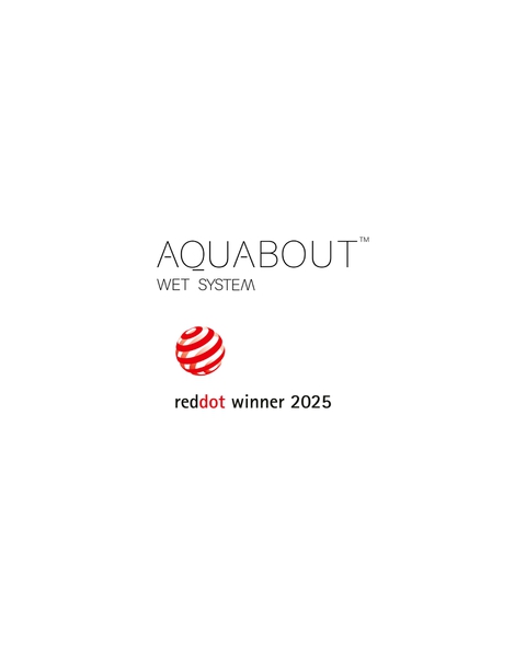 AQUABOUT WET SYSTEM™ wins Red Dot Design Award 2025
